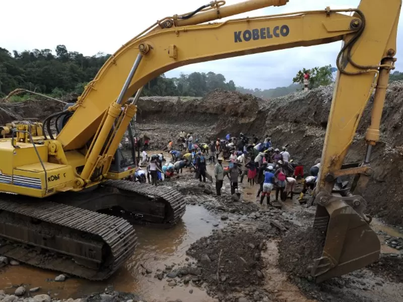 Explotación minera en Colombia