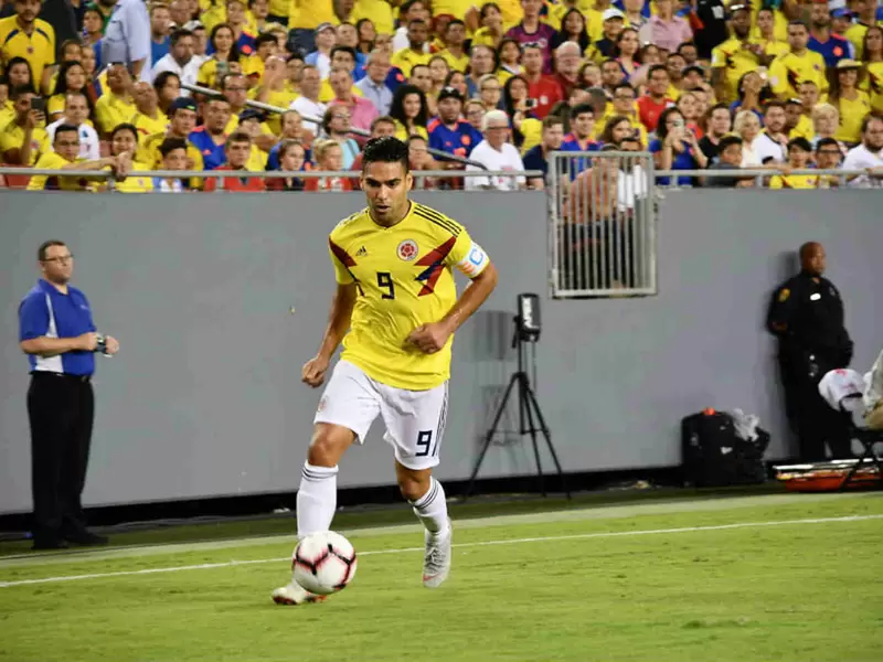 Falcao en un partido con la Selección Colombia Falcao en un partido con la Selección Colombia