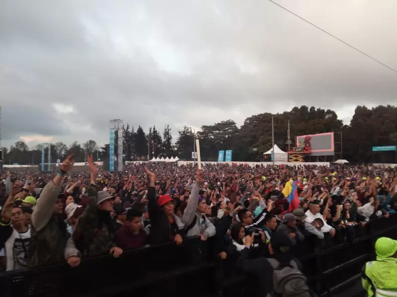 HIP HOP AL PARQUE Asistentes festival Plaza Central Parque S. Boívar