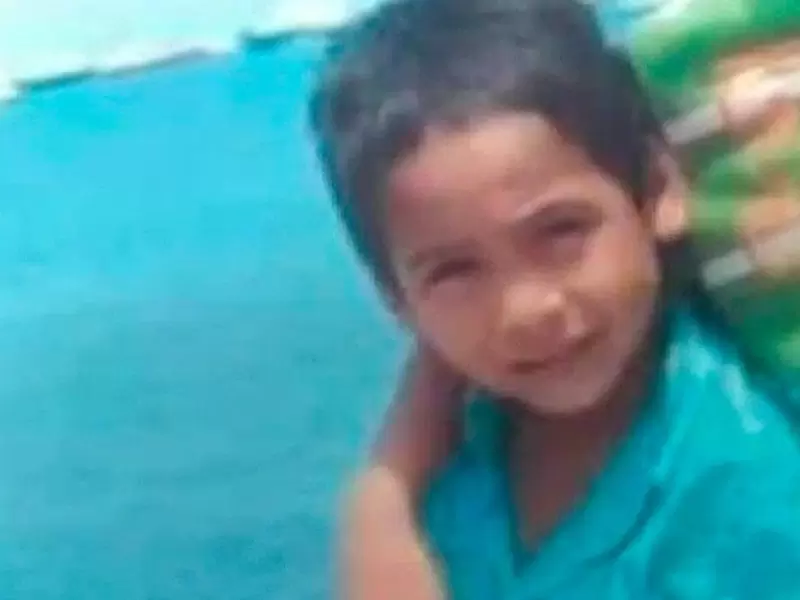 El menor desapareció y su padre fue encontrado muerto.
