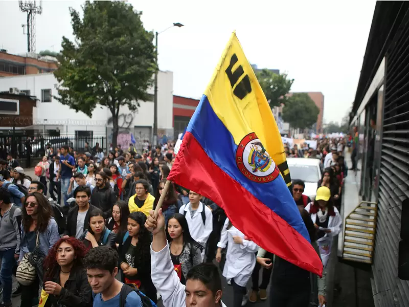 Marcha de estudiantes