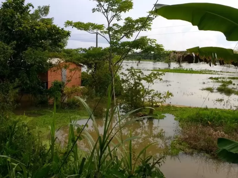 Imagen referencial: Inundaciones en Chigorodó