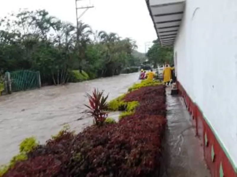 Inundaciones en El Dovio, Valle del Cauca