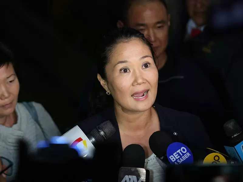 Keiko Fujimori, sindicada por lavado de activos.