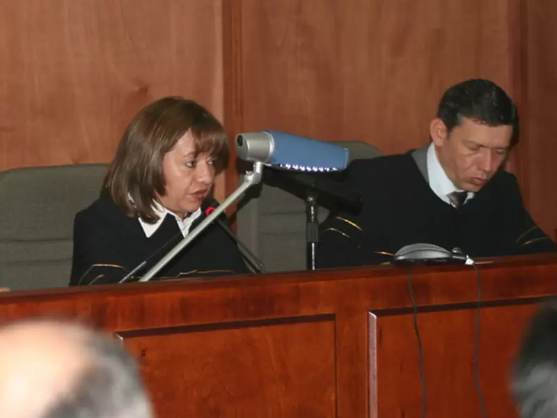 Magistrado de Justicia y Paz, Eduardo Castellanos Rosso.