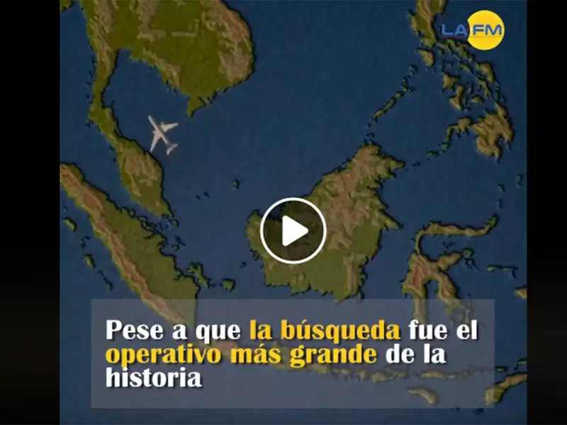 Imagen ilustrativa de la ruta del Malaysia Airlines