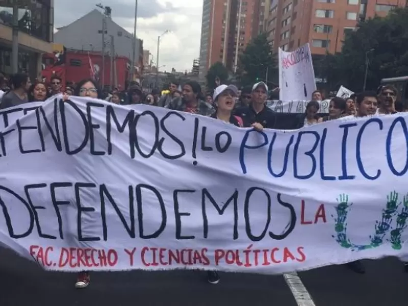Protestas estudiantes