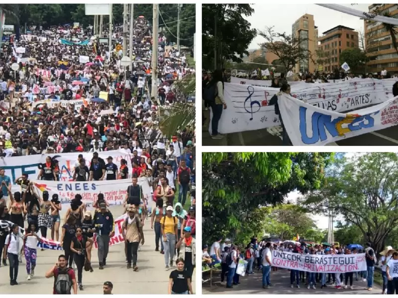 Marchas de estudiantes