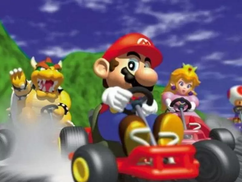 Mario Kart 64, videojuego que tuvo gran éxito Mario Kart 64, videojuego que tuvo gran éxito