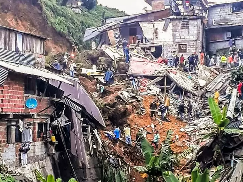 Marquetalia (Caldas) luego de los deslizamientos