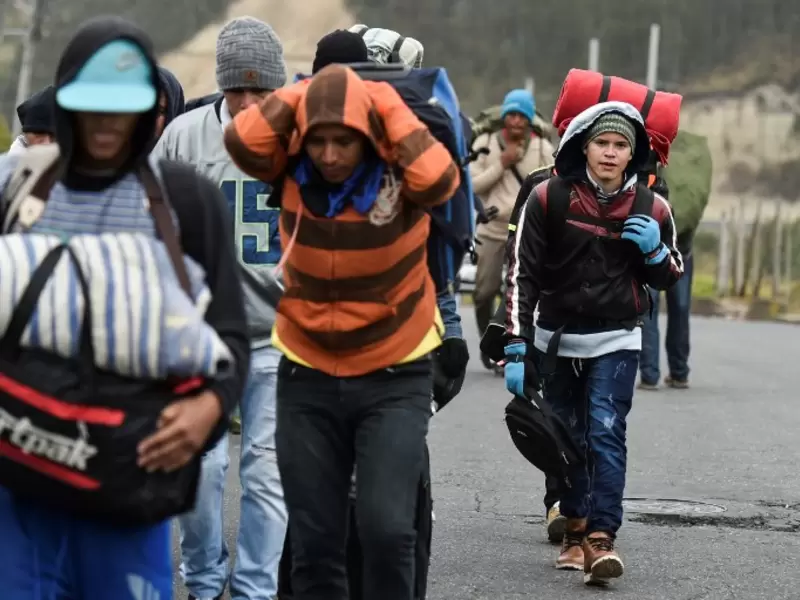 Migrantes venezolanos en Colombia