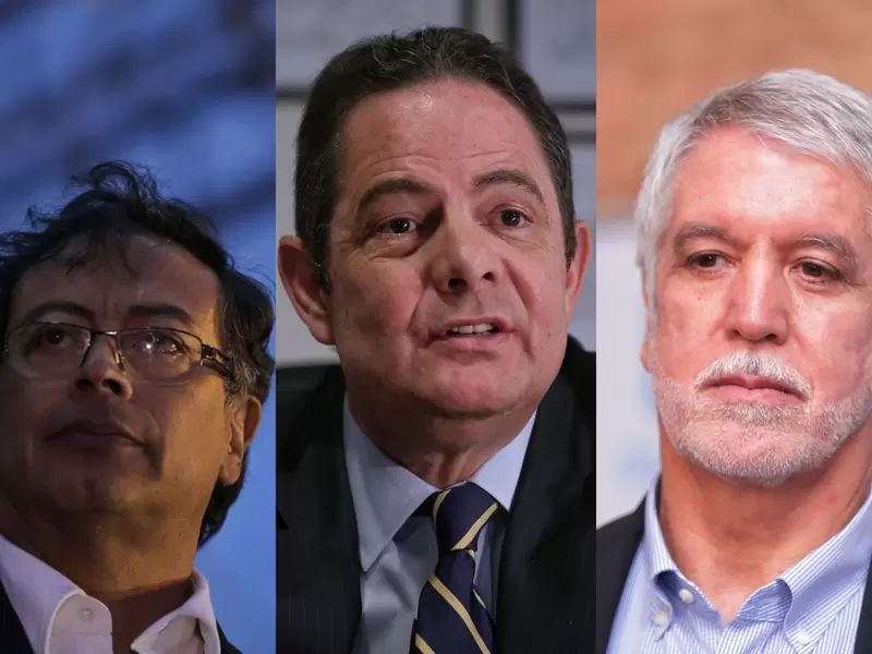 Gustavo Petro, Germán Vargas Lleras, Enrique Peñalosa