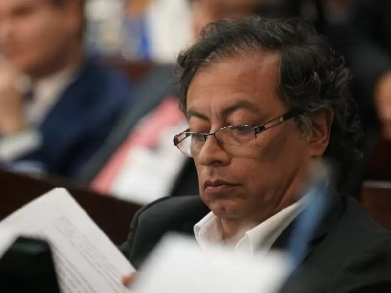 Presidente electo, Gustavo Petro.