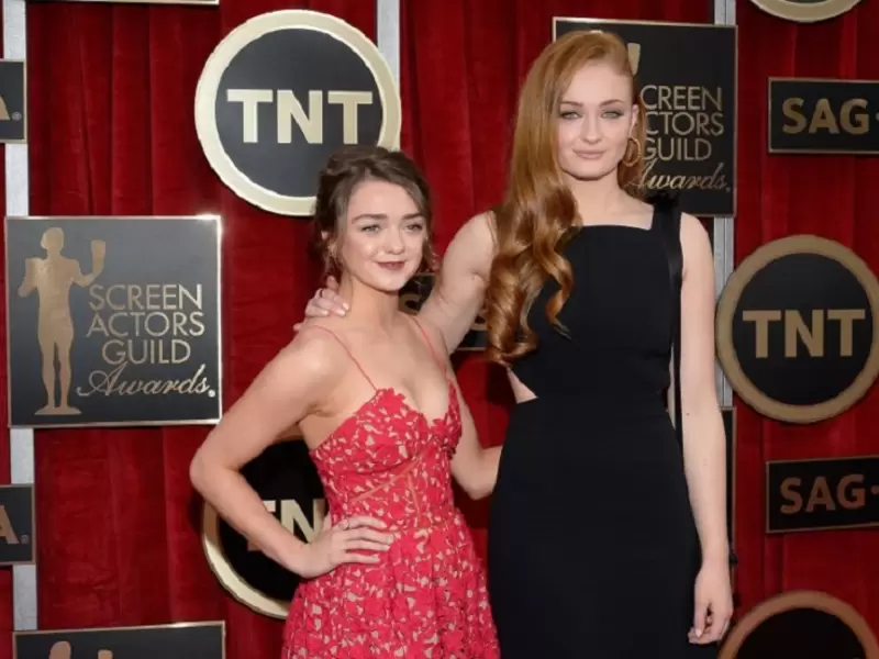 Sophie Turner y Masie Williams