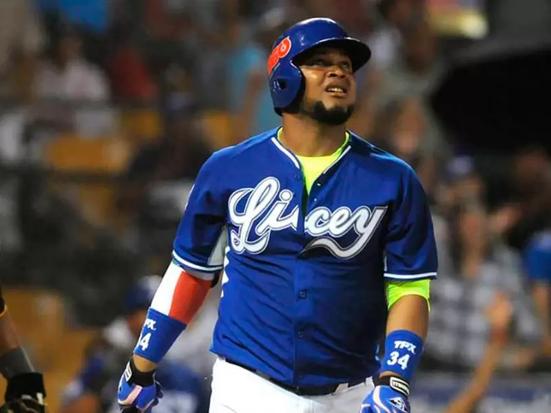 Tigres de Licey, ganador del primer partido en la Serie Internacional de Beisbol ante Caimanes de Barranquilla