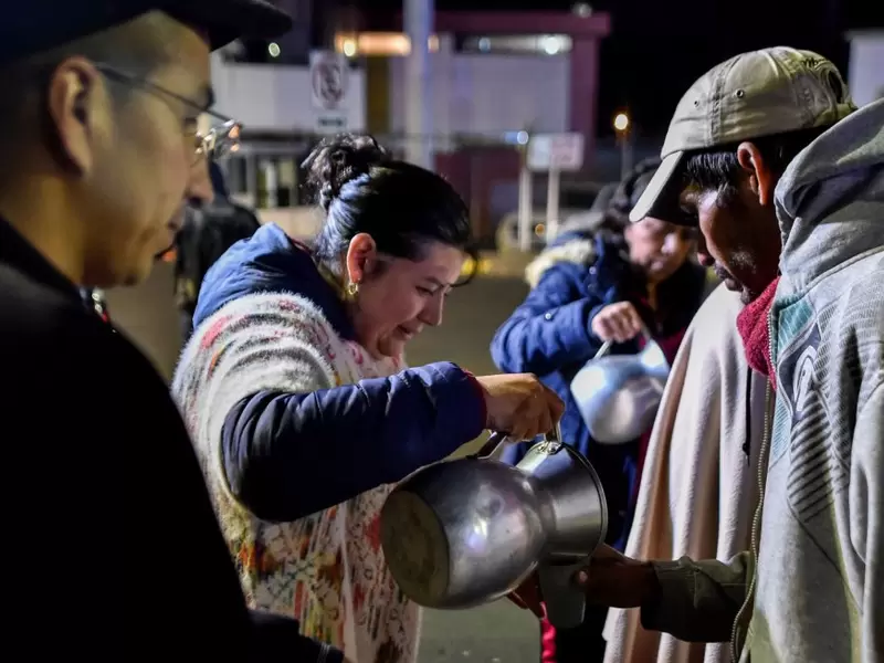 Venezolanos migrantes
