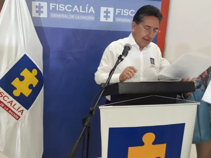 El fiscal Néstor Humberto Martínez El fiscal Néstor Humberto Martínez