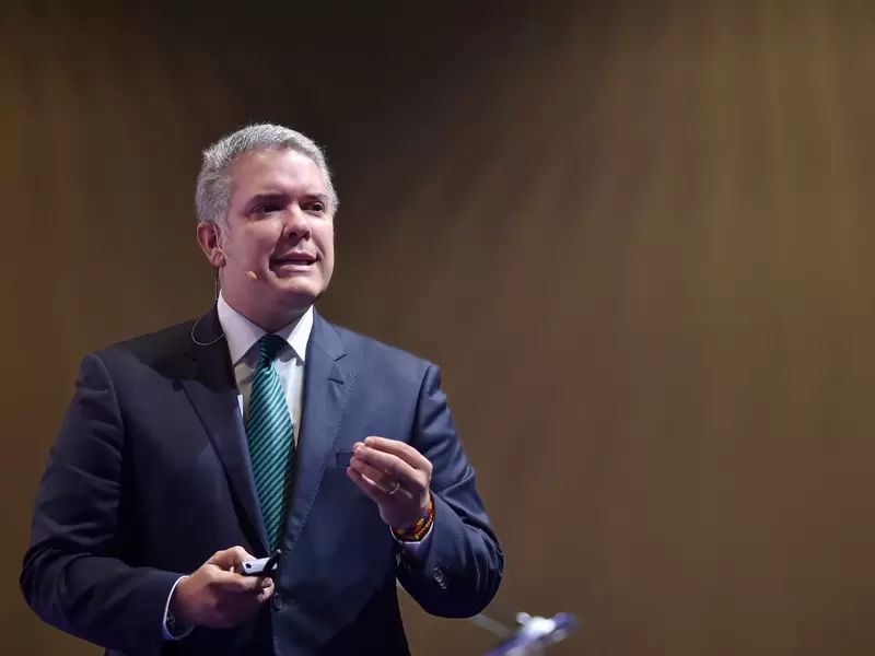 El presidente Iván Duque defendió su gobierno.