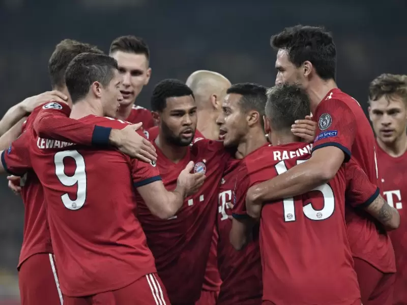 Bayern Munich, actualmente segundo en la Bundesliga con 20 puntos