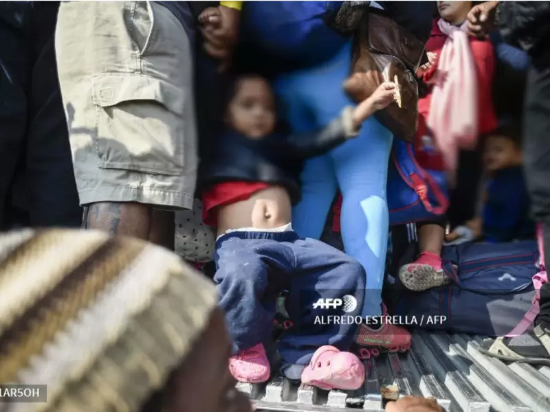 Niños migrantes