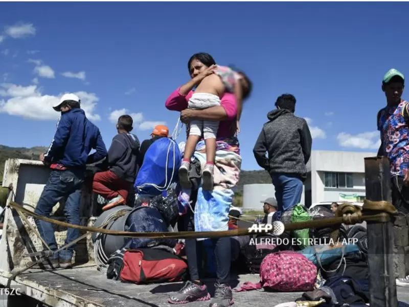 Niños migrantes