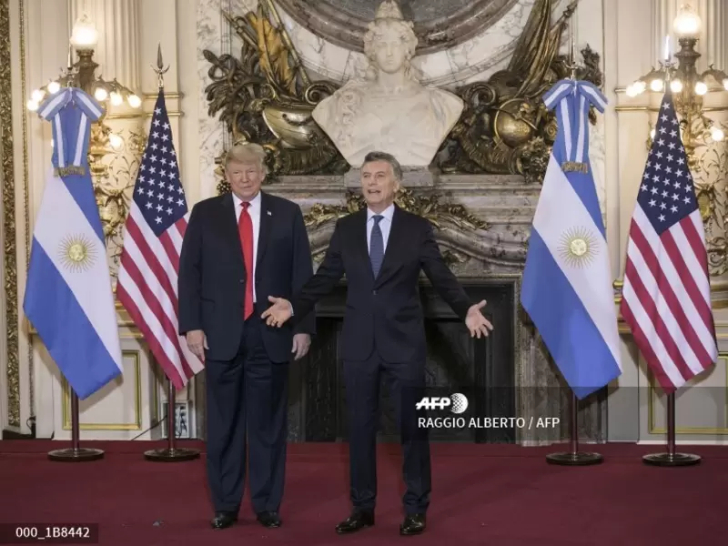 Donald Trump y Mauricio Macri en el G20