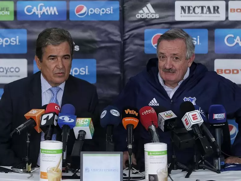 Jorge Luis Pinto y Enrique Camacho