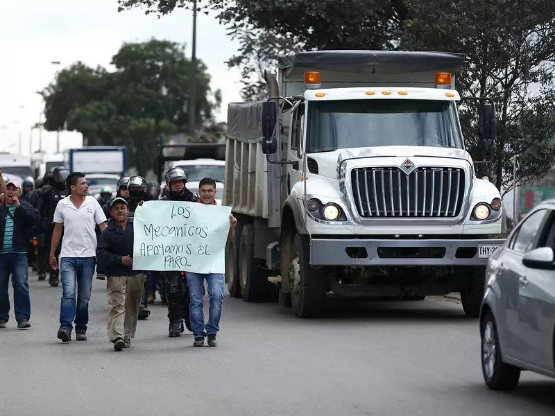 Protestas de camioneros Protestas de camioneros