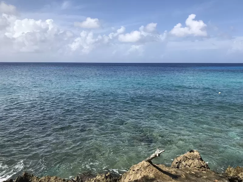 Mar en la isla de San Andres