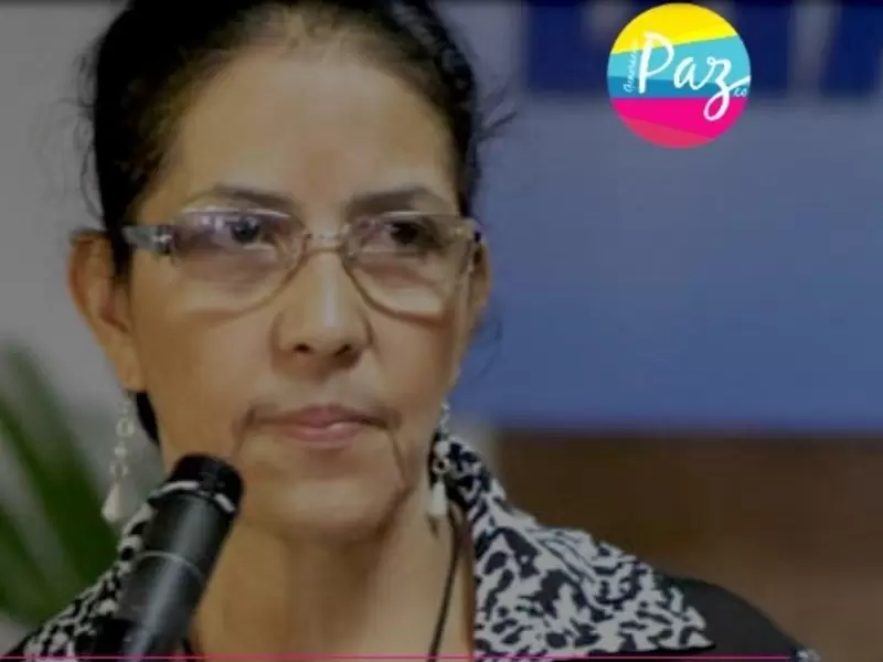 Erika Montero, integrante del partido Farc.