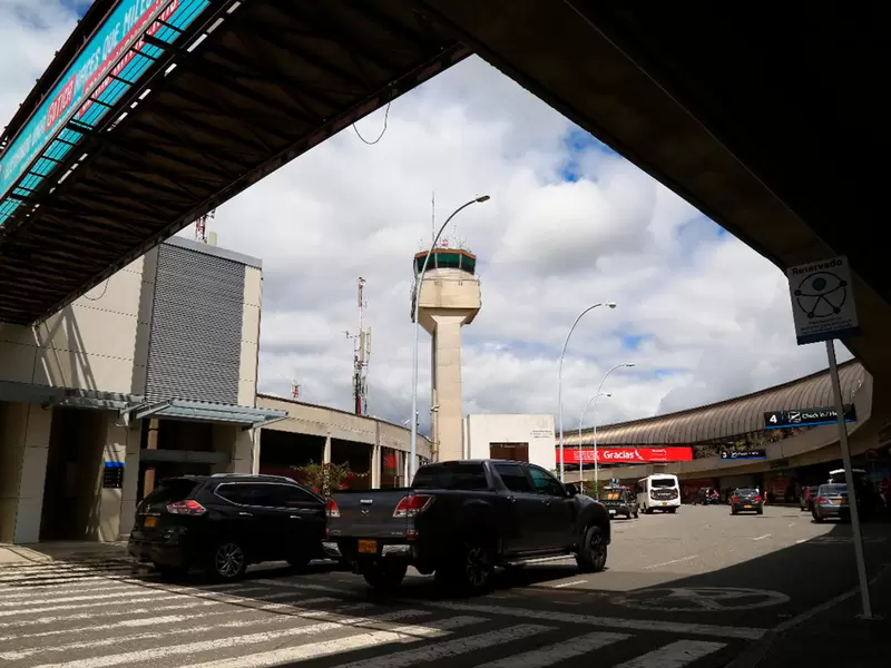 El aeropuerto José María Córdova de Rionegro, en Antioquia.