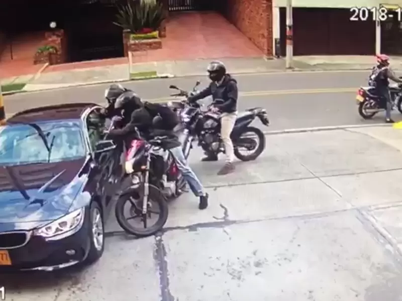 Atraco en Bogotá