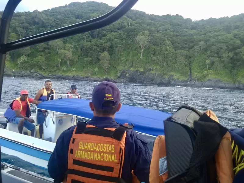 Búsqueda pescadores en el Golfo de Urabá.