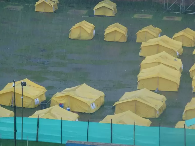 CAMPAMENTO DE VENEZOLANOS
