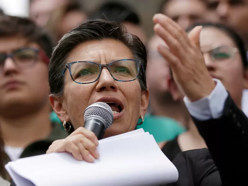 Claudia López, alcaldesa de Bogotá