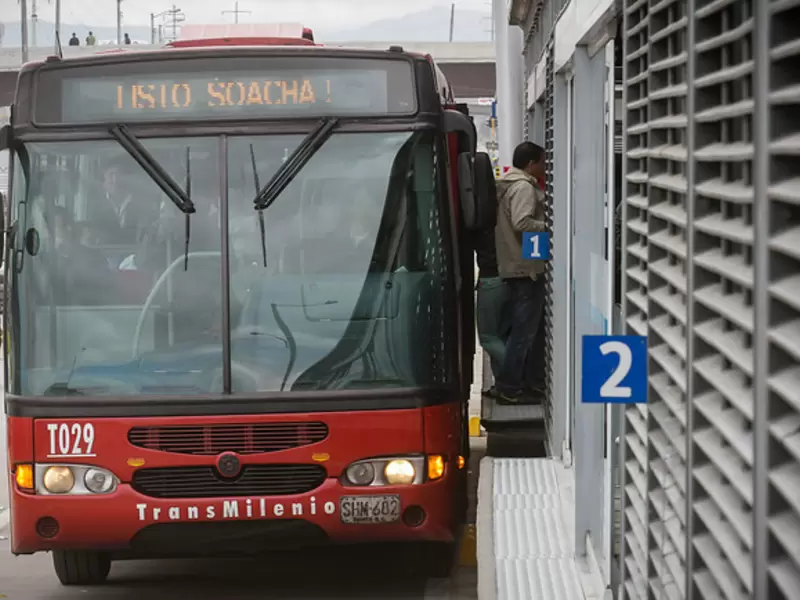 TransMilenio hacia Soacha