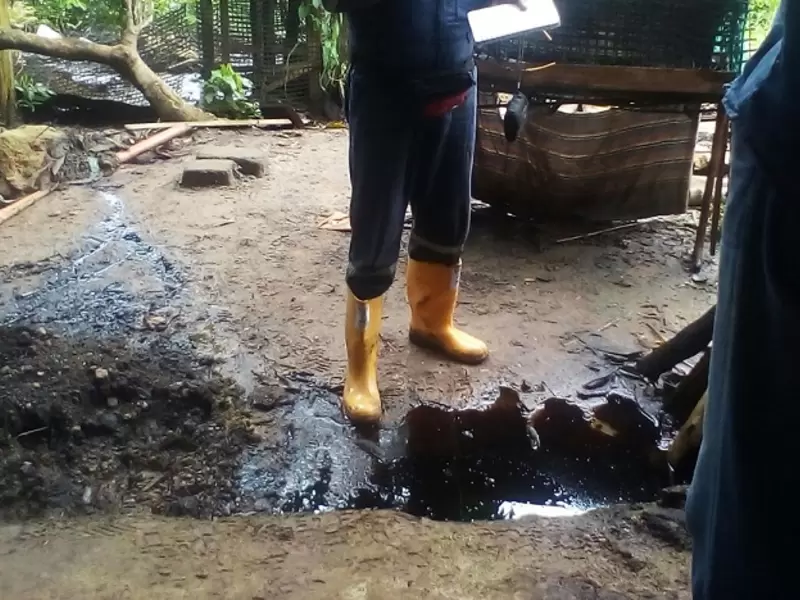 La emergencia fue atendida por operarios de Ecopetrol.