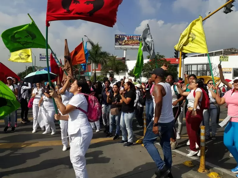 Marchas estudiantiles en Cali Marchas estudiantiles en Cali