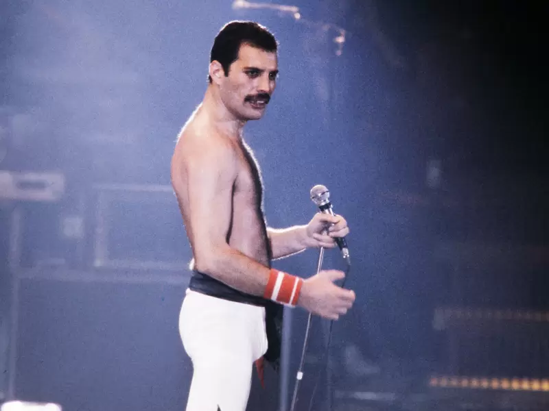 Freddie Mercury, una de las voces más importantes de la historia de la música.