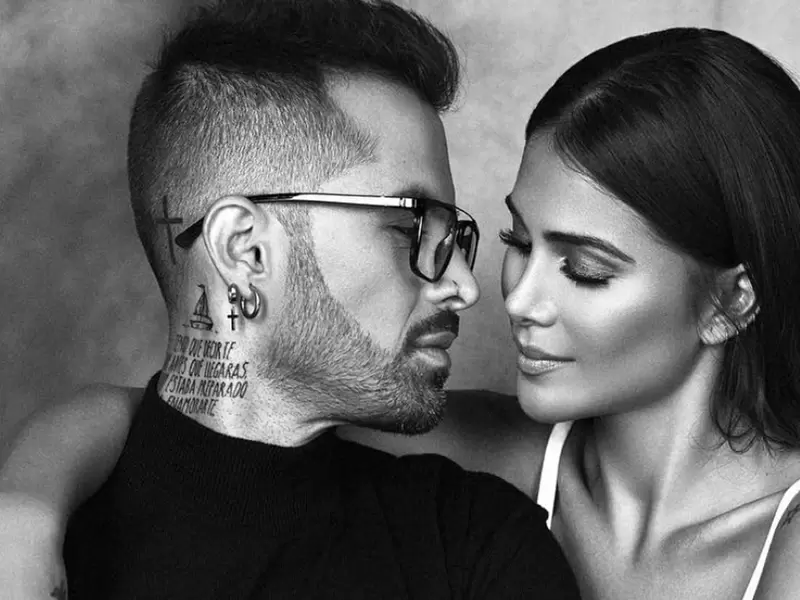 Greeicy y Mike Bahía