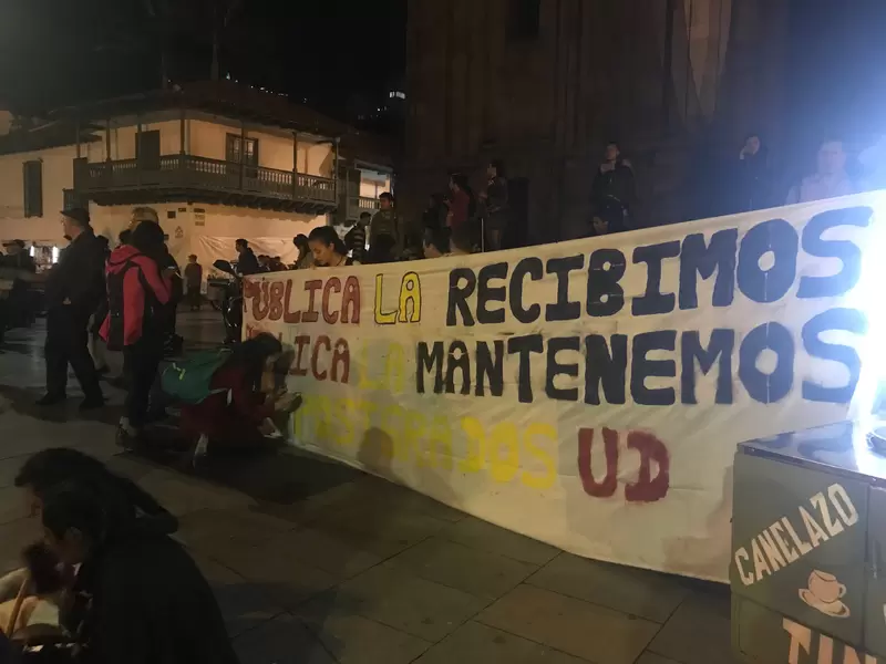 Marcha estudiantes paro