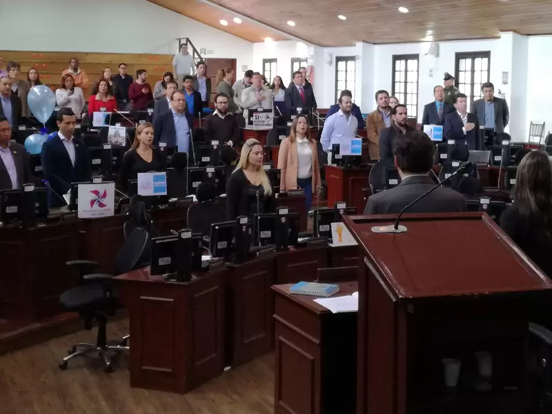 Instalación sesiones ordinarias en el Concejo de Bogotá