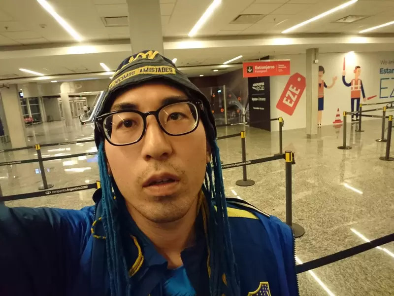 Isamu Kato, ciudadano japonés seguidor de Boca