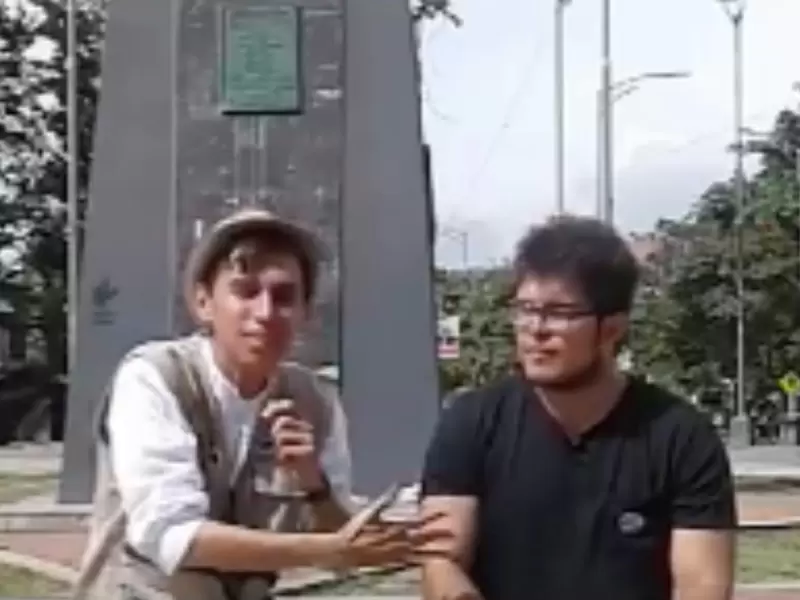 Juan Diego, estudiante de la UIS en Bucaramanga