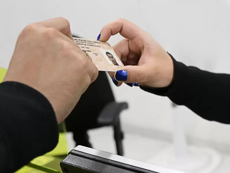 Licencia de conducción.