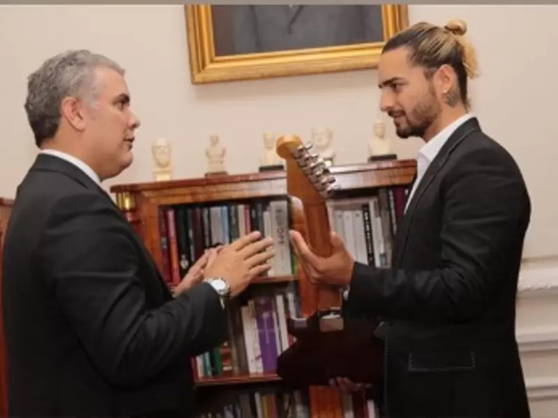 El paisa se reunió con el Presidente para hablar sobre proyectos de su fundación.