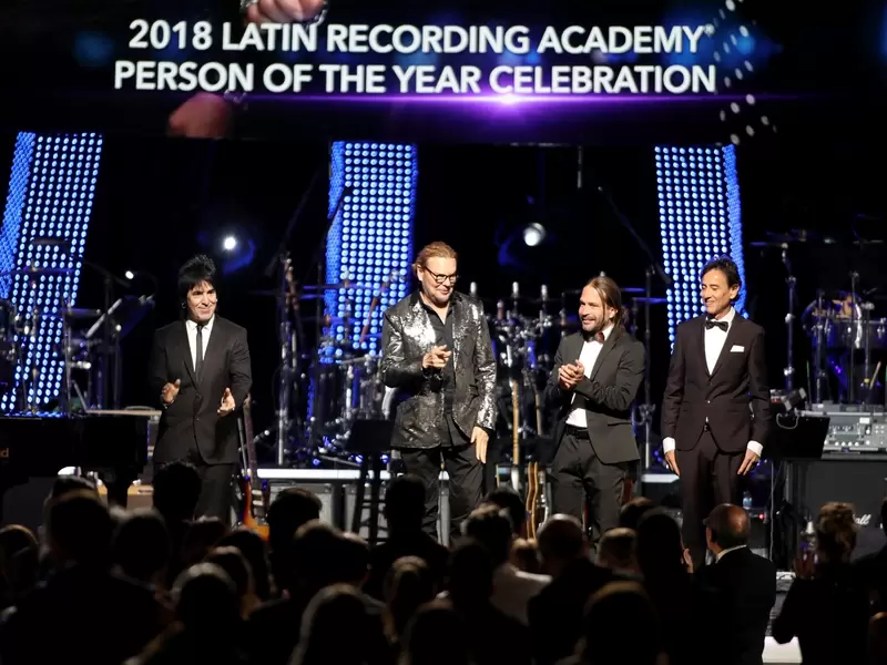 Maná recibe el premio a 'Persona del Año' en los Latin Grammy