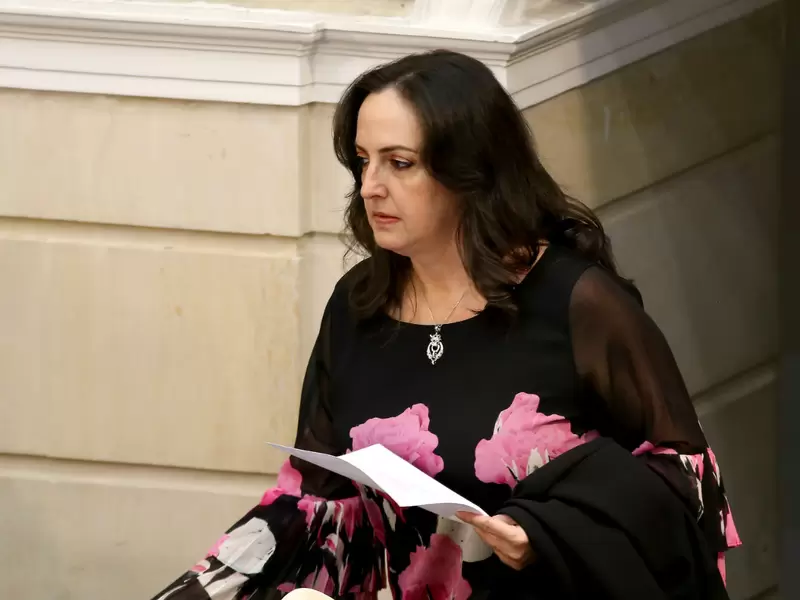 La senadora María Fernanda Cabal, de nuevo protagonista de una polémica en Twitter.