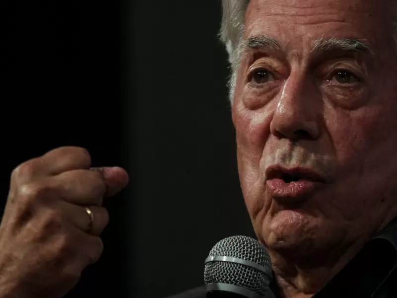 El escritor peruano Mario Vargas Llosa.