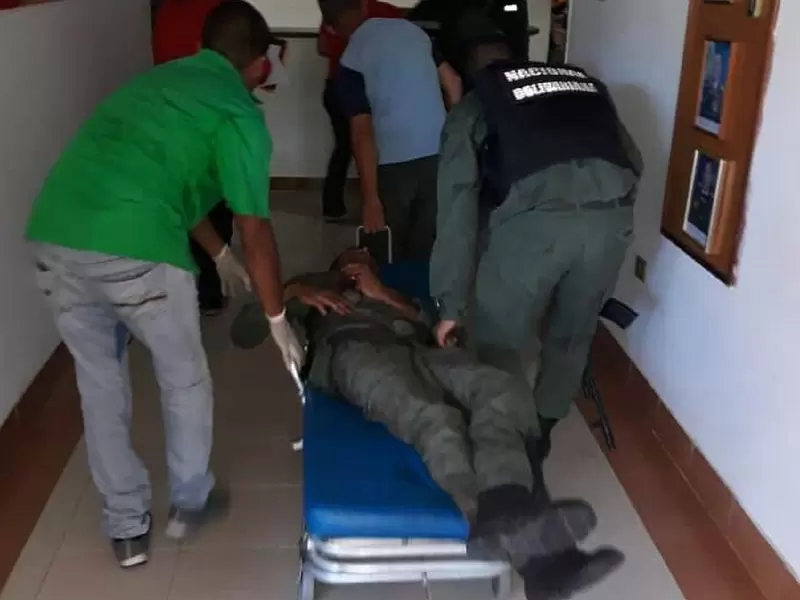 Militares venezolanos